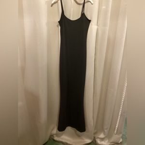 Slip style spaghetti, strap maxi dress